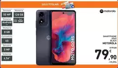 Motorola - Smartphone G04S Black