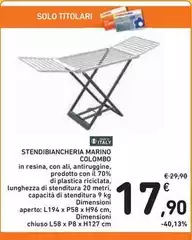 Colombo - Stendibiancheria Marino