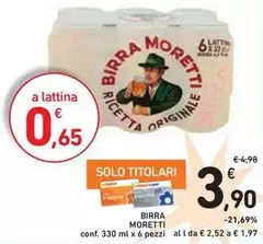 Moretti - Birra