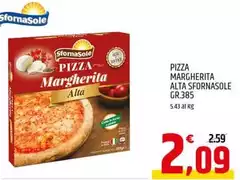 Sfornasole - Pizza Margherita Alta