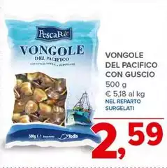 Pescare - Vongole Del Pacifico Con Guscio