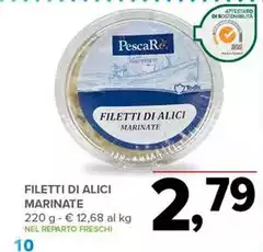 Pescare - Filetti Di Alici Marinate