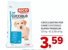 Rico - Croccantini Per Cane Cucciolo Super Premium