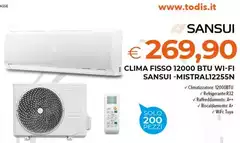 Solo - Clima Fliss 12000 Btu Wi-fi