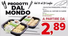 Mondo - Involtini Primavera 3 Pezzi