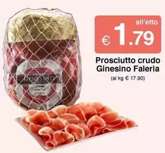 Faleria - Prosciutto Crudo Ginesino