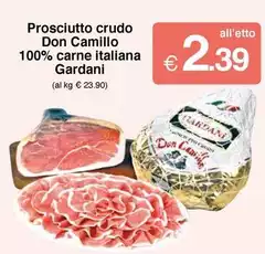 Gardani - Prosciutto Crudo Don Camillo 100% Carne Italiana