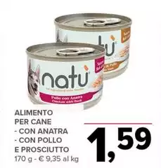 Alimento Per Cane Con Anatra