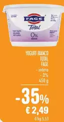 Fage - Yogurt Bianco Total