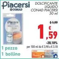 Conad - Piacersi Dolcificante Liquido