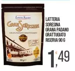 Latteria Soresina - Grana Padano Grattugiato Riserva