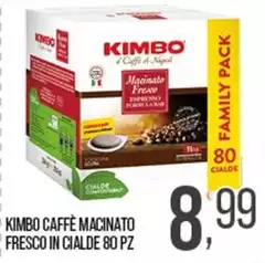 Kimbo - Caffè Macinato Fresco In Cialde