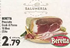 Beretta - Prosciutto Crudo Di Parma 16 Mesi