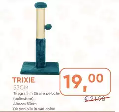 Trixie - Tiragraffi In Sisal E Peluche