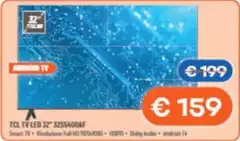 TCL - S54 Serie Smart TV Full HD 32" 32S5400AF, HDR 10, Dolby Audio, Multisound, Android TV