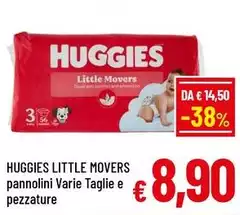 Huggies - Little Movers Pannolini