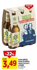 Karlsbrau - Radier Birra Analcolica E Limone
