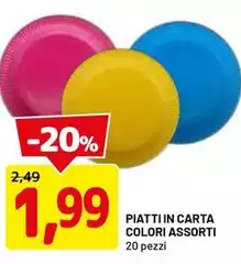 Piatti In Carta 