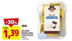 Delidor - Ravioli Con Feta E Olive