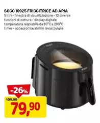 Sogo -  10925 Friggitrice Ad Aria