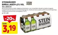 Steinhauser - Birra Lager 4,2% Vol.