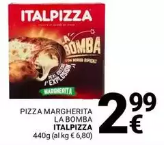 Italpizza - Pizza Margherita La Bomba