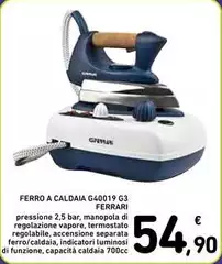 Ferrari - Ferro A Caldaia G40019 G3