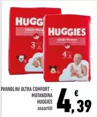 Huggies - Pannolini Ultra Comfort - Mutandina