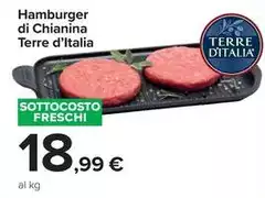 Terre d'Italia - Hamburger Di Chianina