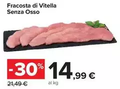 Fracosta Di Vitella Senza Osso