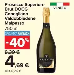 Malpasso - Prosecco Superiore Brut DOCG Conegliano Valdobbiadene 