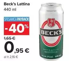Becks - Lattina