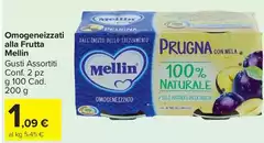 Mellin - Omogeneizzati Alla Frutta