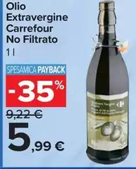 Carrefour - Olio Extravergine No Filtrato