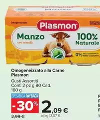 Plasmon - Omogeneizzato Alla Carne