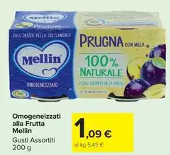 Mellin - Omogeneizzati Alla Frutta