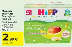 Hipp - Merenda Alla Frutta Grattugiata