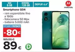 Motorola - Smartphone G04