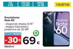 Realme - Smartphone Note 60