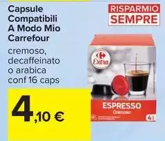 Selection carrefour - Capsule Compatibili A Modo Mio
