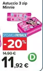 Minnie Astuccio 3 Zip