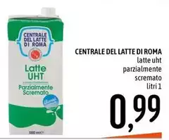 Centrale del latte di roma - Latte UHT Parzialmente Scremato