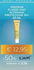 Caudalie - Vinosun Fluido Viso Altissima Protezione 50+