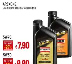Arexons - Olio Motore Benzina/Diesel Litri 1