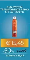 Rilastil - Sun System Transparente Spray Spf 30+