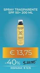 Angstrom - Spray Trasparente Spf 50+