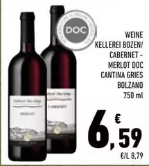 Cantina Gries Bolzano - Cabernet - Cabernet/Merlot DOC