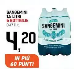 Sangemini -  1,5 Litri