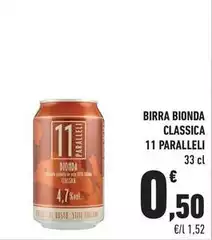 11 Paralleli - Birra Bionda Classica