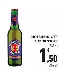 Tennent's - Birra Strong Lager Super